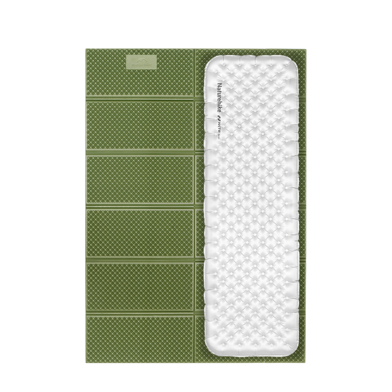 Naturehike penová karimatka skladacia dvojitá 770g - zelená